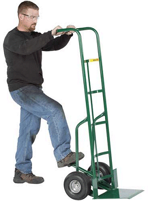 Little Giant 60" Tall Hand Truck with Foot Kick